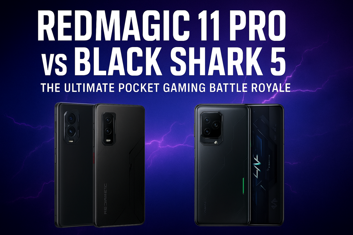 RedMagic 11 Pro vs. Black Shark 5: The Ultimate Pocket Gaming Battle Royale