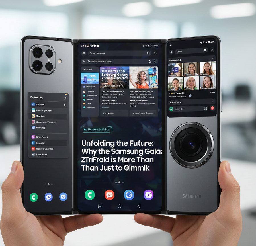 Unfolding the Future: Why the Samsung Galaxy Z TriFold is More Than Just a Gimmick