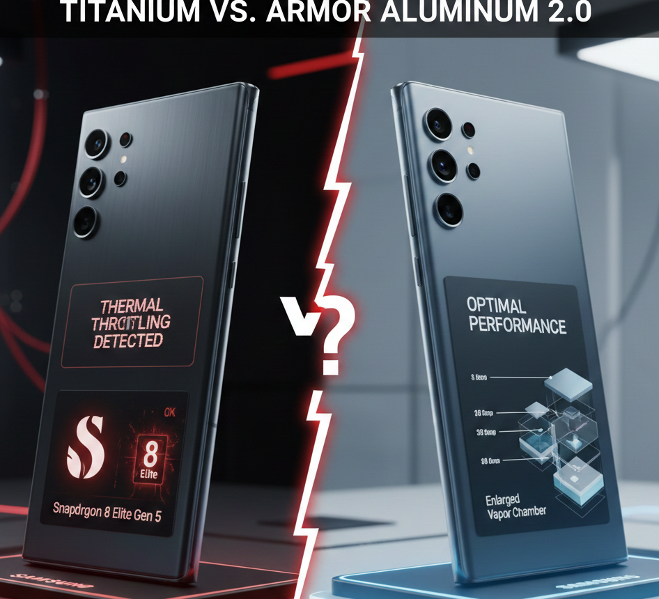 The Titanium Exit Strategy? Why the Galaxy S26 Ultra Might Revert to Aluminum