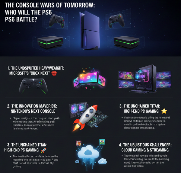 The Console Wars of Tomorrow: Who Will the PS6 Battle?