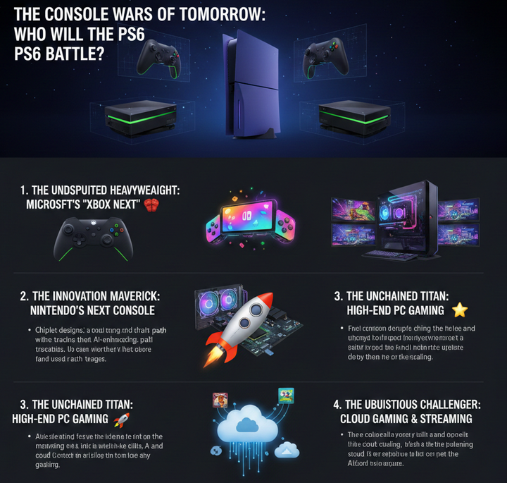 The Console Wars of Tomorrow: Who Will the PS6 Battle?